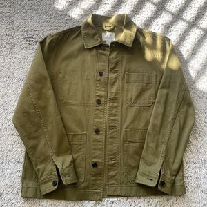Henne Men's Khaki Shirt Jacket